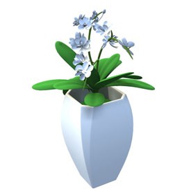 Spring flower 3D Object | FREE Artlantis Objects Download